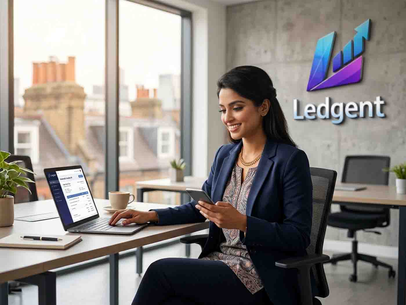 Ledgent AI bookkeeping assistant